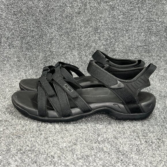 Teva Tirra Sandals Womens Size 10 Black Athletic Outdoor Hiking Camp Water Shoes - Picture 4 of 13